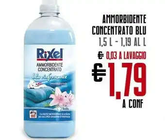 Todis Rixel ammorbidente concetrato blu offerta