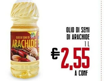 Todis Olio di semi di arachide offerta