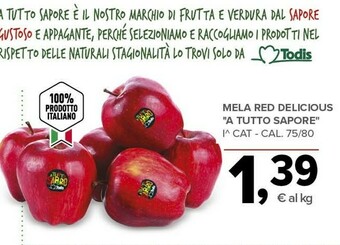 Mela red delicious
