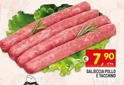 Centro Commerciale Discount Salsiccia pollo e tacchino offerta