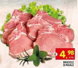 Centro Commerciale Discount Braciole di maiale offerta