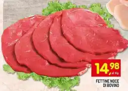 Centro Commerciale Discount Fettine noce di bovino offerta