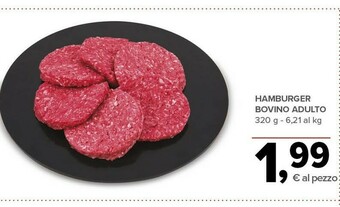 Todis Hamburger bovino adulto offerta