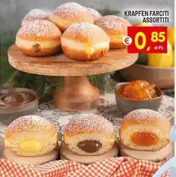 Centro Commerciale Discount Krapfen farciti assortiti offerta