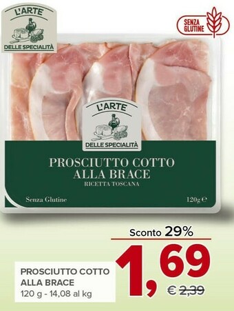 Todis Prosciutto cotto alla brace offerta