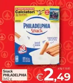Eurospar Snack Philadelphia offerta