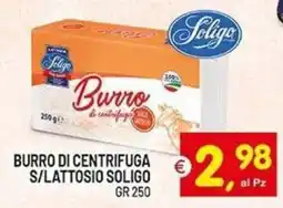 Centro Commerciale Discount Burro di centrifuga s/lattosio Soligo offerta