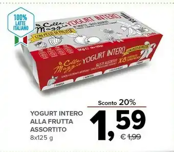 Todis Yogurt intero alla frutta offerta