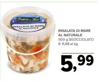 Todis Passioni del mare insalata di mare al naturale offerta
