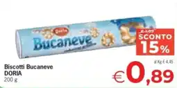 Eurospar Biscotti Bucaneve DORIA offerta