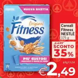 Eurospar Cereali Fitness NESTLÉ offerta