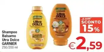 Shampoo Balsamo Ultra Dolce Garnier