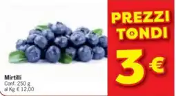 Eurospar Mirtilli offerta