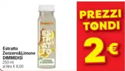Eurospar Estratto Zenzero & Limone Dimmidisi offerta