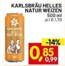 Centro Commerciale Discount Karlsbräu Helles Natur Weizen offerta