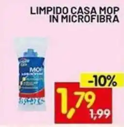 Centro Commerciale Discount Limpido casa mop in microfibra offerta