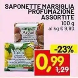 Centro Commerciale Discount Saponette Marsiglia profumazione assortite offerta