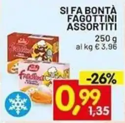 Centro Commerciale Discount Fagottini assortiti offerta