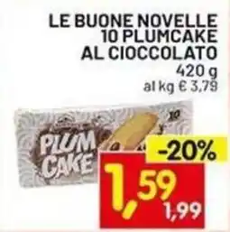 Centro Commerciale Discount Plum Cake al cioccolato offerta