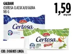 Carico Cash & Carry Certosa Crema di formaggio offerta