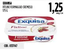 Carico Cash & Carry Fitline formaggio cremoso Exquisa offerta