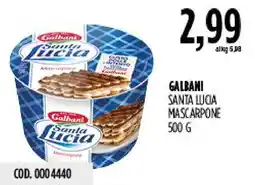 Carico Cash & Carry Galbani Santa Lucia Mascarpone offerta