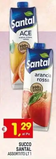 Centro Commerciale Discount Succo Santal assortito offerta