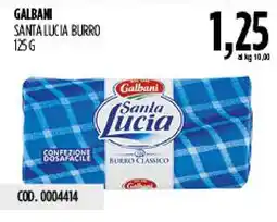 Carico Cash & Carry Galbani Santa Lucia burro offerta