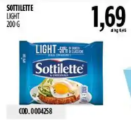 Carico Cash & Carry Sottilette Light offerta