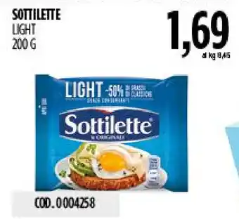 Carico Cash & Carry Sottilette Light offerta