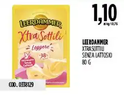Carico Cash & Carry Leerdammer Xtra Sottili senza lattosio offerta