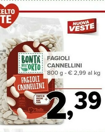 Todis Fagioli cannellini offerta