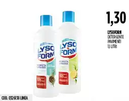 Carico Cash & Carry Lysoform detergente pavimenti offerta