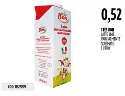 Carico Cash & Carry Très Bon latte UHT parzialmente scremato offerta