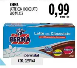 Carico Cash & Carry Latte con Cioccolato Berna offerta