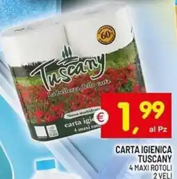 Centro Commerciale Discount Carta igienica Tuscany offerta
