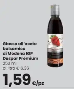 Eurospar Glassa all'aceto balsamico di Modena IGP Despar Premium offerta