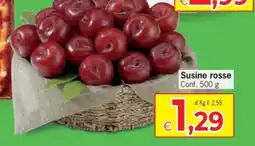 Eurospar Susine rosse offerta