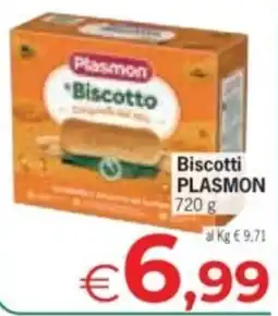 Eurospar Biscotto Plasmon offerta