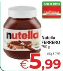 Eurospar Nutella Ferrero offerta