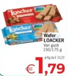 Eurospar Wafer LOACKER offerta