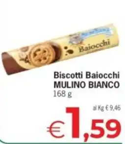 Eurospar Biscotti Baiocchi Mulino Bianco offerta
