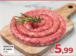 Eurospar Salsiccia di suino offerta