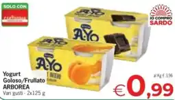 Eurospar Yogurt Goloso Frullato Arborea offerta