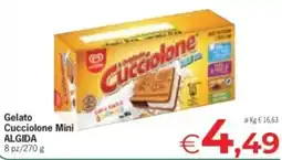 Eurospar Gelato Cucciolone Mini ALGIDA offerta