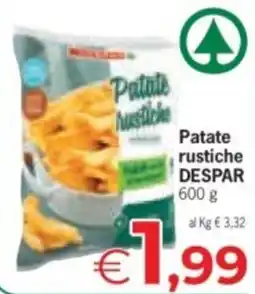 Eurospar Patate rustiche DESPAR offerta