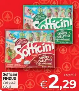 Eurospar Sofficini FINDUS offerta