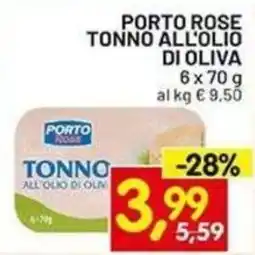 Centro Commerciale Discount Porto Rose tonno all'olio di oliva offerta