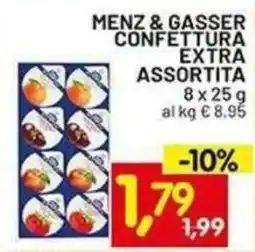 Centro Commerciale Discount Menz & Gasser confettura extra assortita offerta
