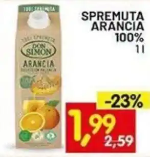 Spremuta arancia 100% Don Simon